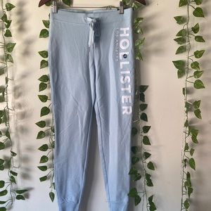 Blue Hollister sweatpants for women NWT.